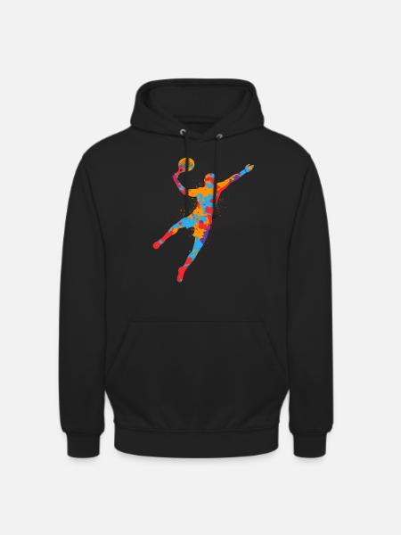Padel Tennis Colorful Padel Players Padel Tennis Padel - Unisex Hoodie - black