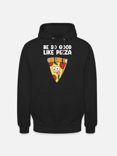Pizza - Unisex Hoodie - black