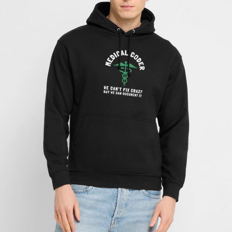Medical Coder Coding VA Nurse And Clinical Coding Unisex Hoodie