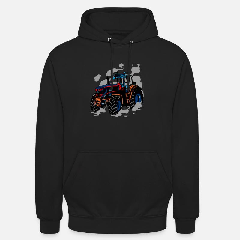 Tractor Pulling Power Full Pull Motorsport Gift - Unisex Hoodie - black