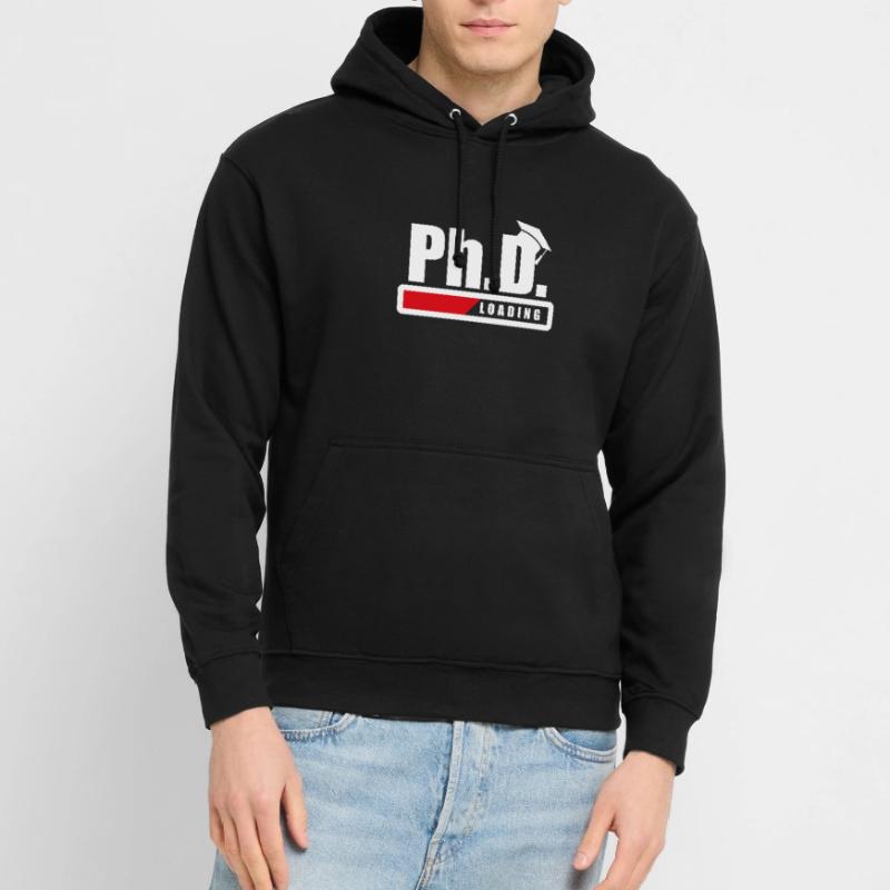 Student Ph.D. Loading Doctoral student Funny gift Unisex Hoodie