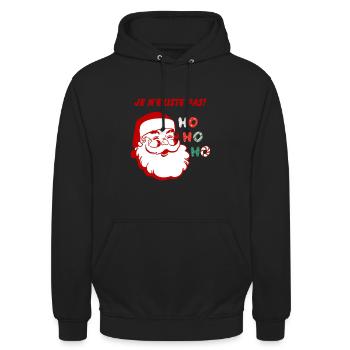 I don't exist! - Unisex Hoodie - black - Front - Alina (178cm) & Michal (187cm)