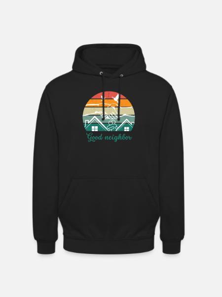 Good neighbor WW - Unisex Hoodie - black