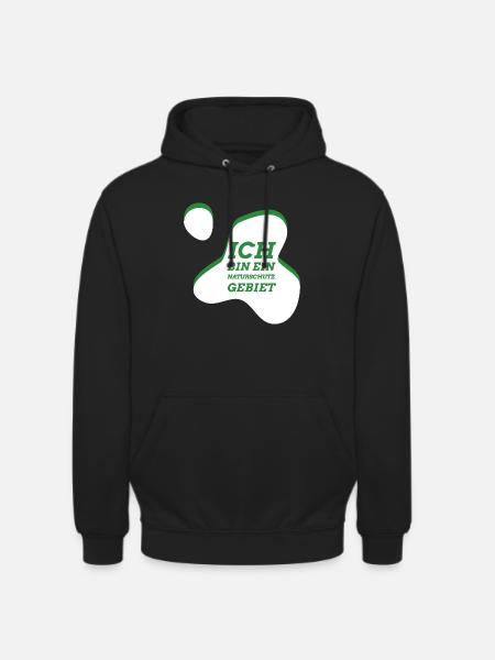 Naturschutzgebiet - Unisex Hoodie - Schwarz