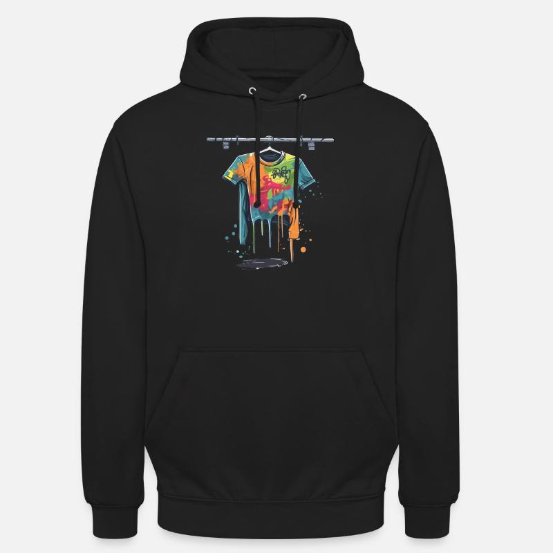 Graffiti Hemd - Unisex Hoodie - Schwarz