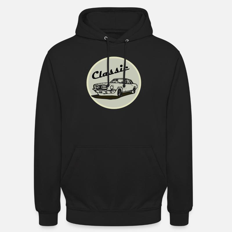 Oldtimer - Unisex Hoodie - Schwarz