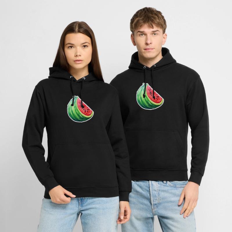 Quartier de la pastèque Sweat-shirt à capuche unisexe