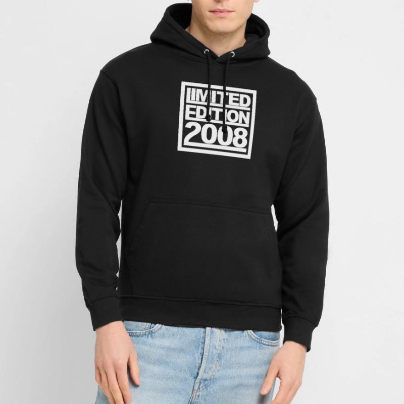 Limitierte Edition 2008 Design Geburtstag Unisex Hoodie