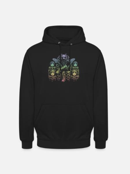 Honigbiene - Unisex Hoodie - Schwarz