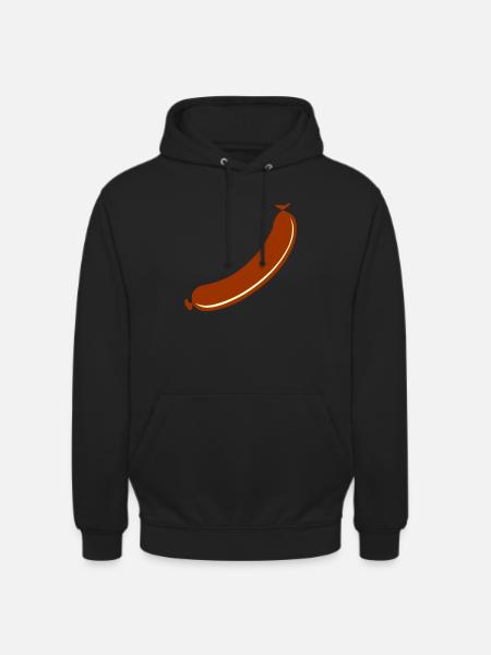 Wurst - Unisex Hoodie - Schwarz