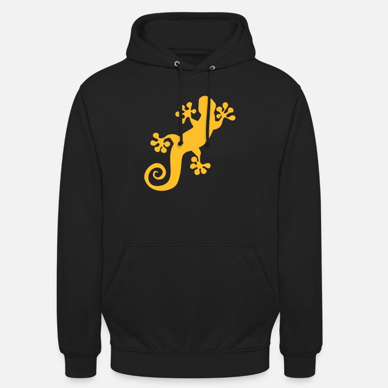 2020 08 06 gecko - Sweat-shirt à capuche unisexe - noir
