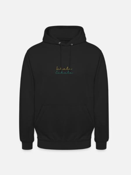 Inhale Exhale Yoga - Unisex Hoodie - Schwarz