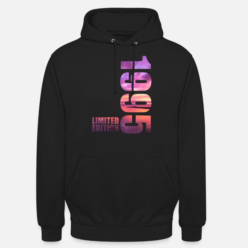 1995 Édition limitée - Sweat-shirt à capuche unisexe - noir