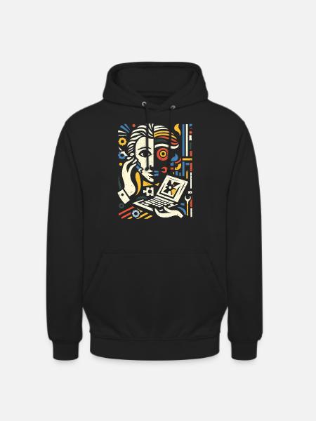 Cooles Techniker Kunst Geschenk - Unisex Hoodie - Schwarz