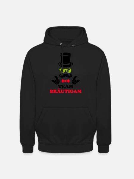Team Groom - Unisex Hoodie - black
