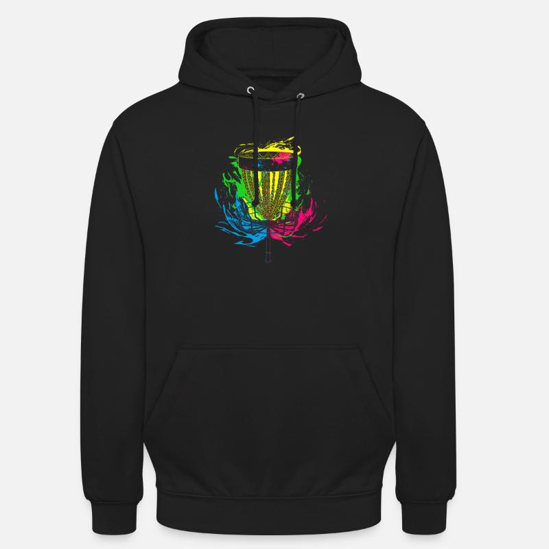 Splash Disc Golf - Sweat-shirt à capuche unisexe - noir