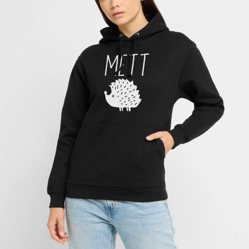 Mettigel Mett Igel Hackfleisch Fleischesser Hackk Unisex Hoodie