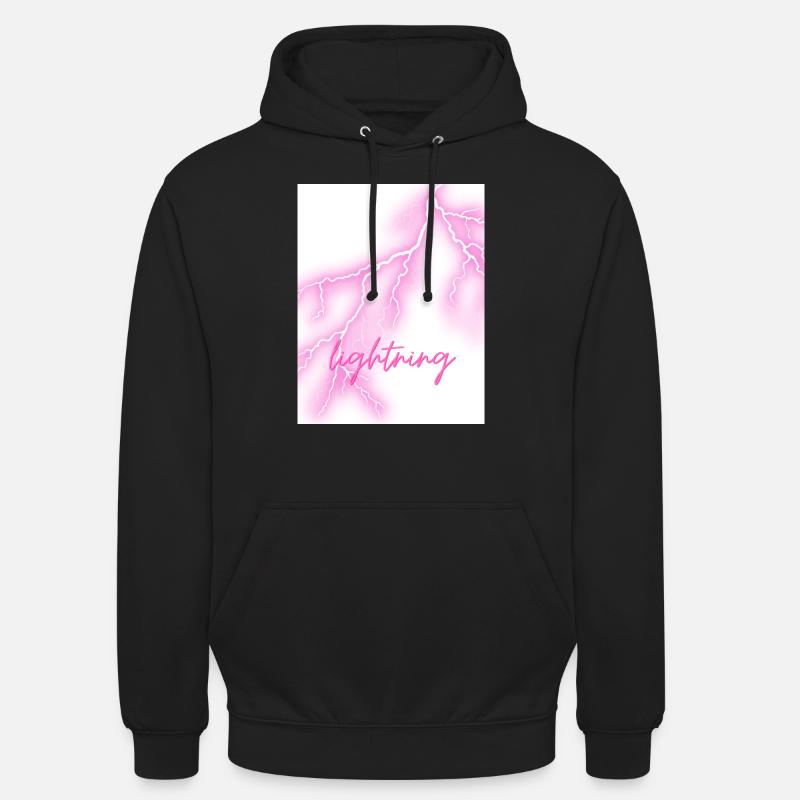 lightning - Unisex Hoodie - Schwarz