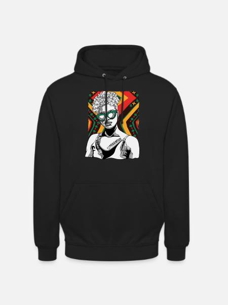 Frau Mit Reggaeton-tattoo - Unisex Hoodie - 