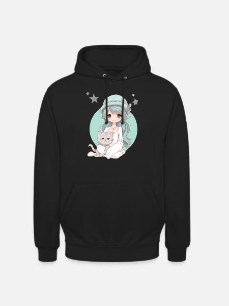 Mystical Mint - Unisex Hoodie - black