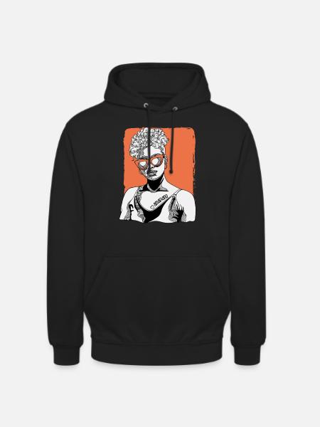 Frau Mit Amapiano-tattoo - Unisex Hoodie -