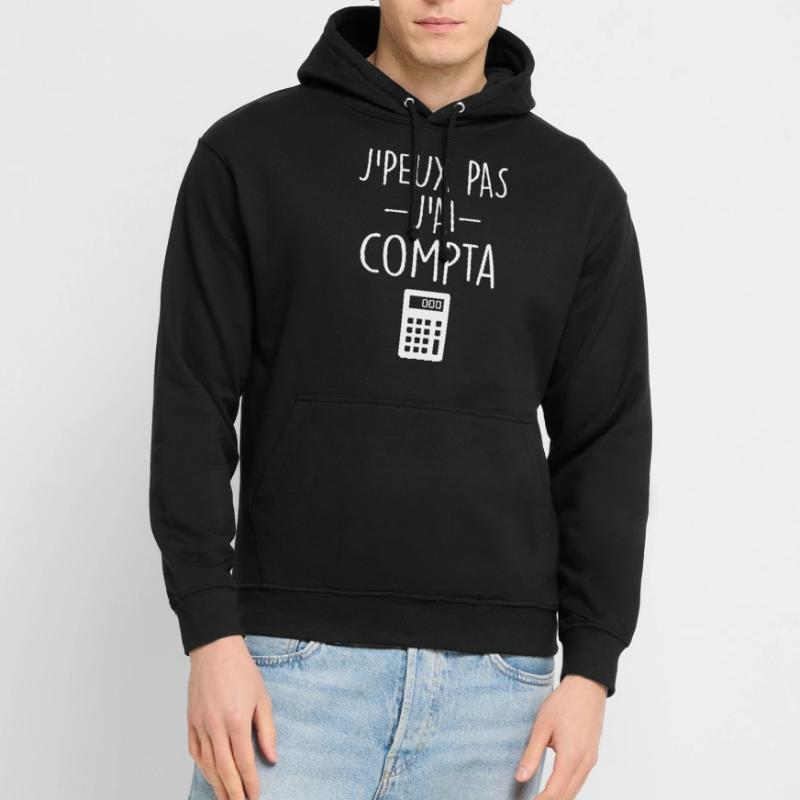 Comptable | Comptabilité | Compter | Chiffre Sweat-shirt à capuche unisexe