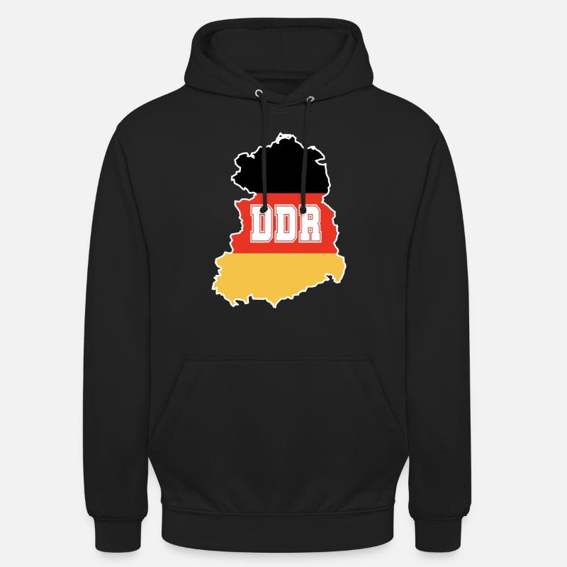 Bloc de l’Est RDA - Sweat-shirt à capuche unisexe - noir