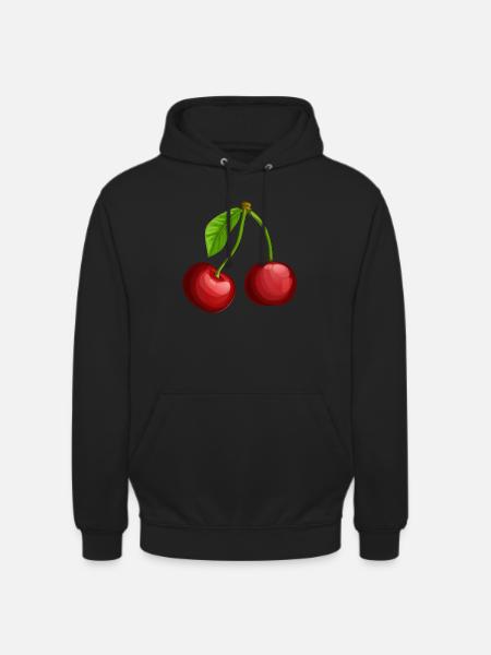 Sweet cherries - Unisex Hoodie - black