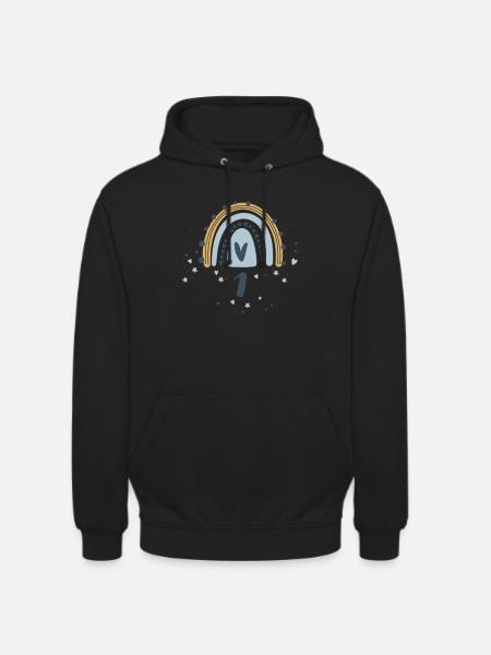 1 birthday guys - Unisex Hoodie - black