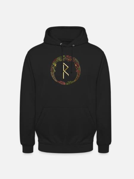 Raido - Unisex Hoodie - Schwarz