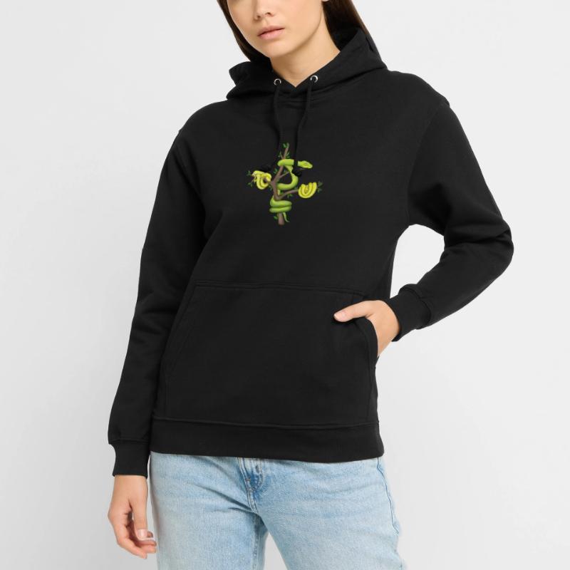 Le Python vert - Python arborescent Sweat-shirt à capuche unisexe