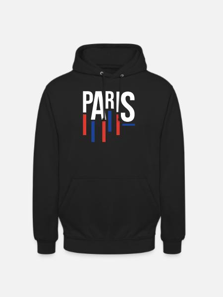 Classic Paris Souvenir - Unisex Hoodie - black