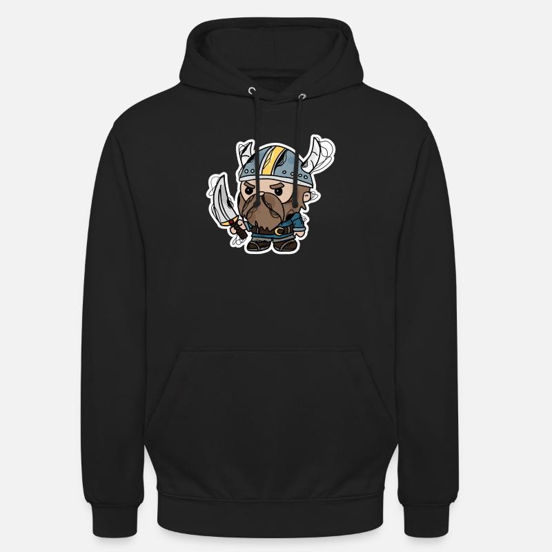 Wikinger - Unisex Hoodie - Schwarz