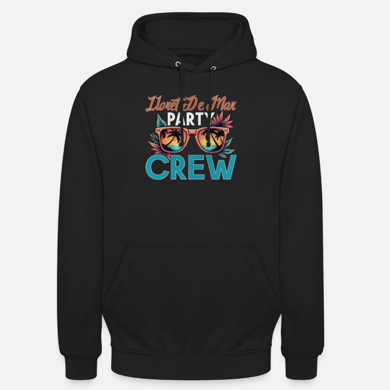 Lloret De Mar Crew - Unisex Hoodie - Schwarz
