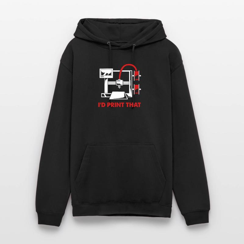 Impression 3D Impression Prototype Sweat-shirt à capuche unisexe