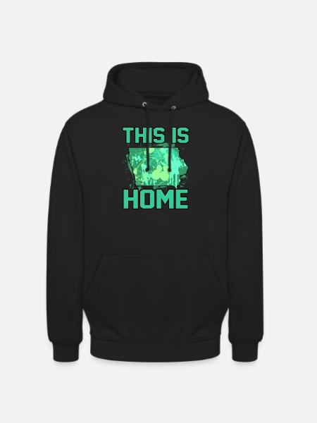 Home Iowa Gift - Unisex Hoodie - black