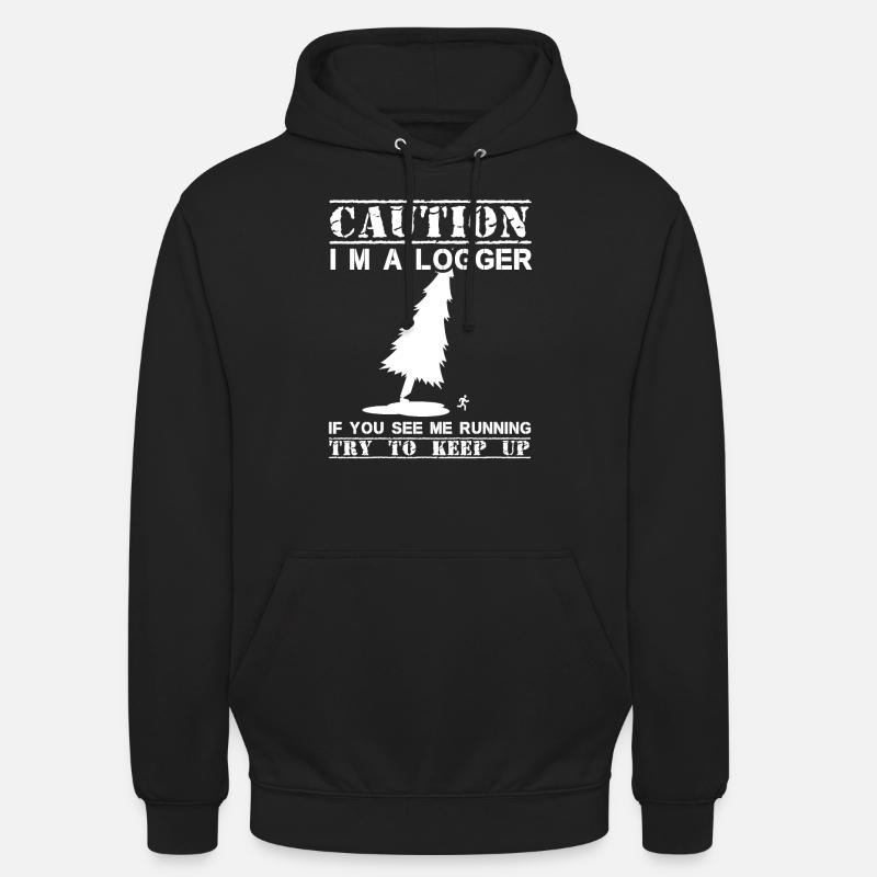 Holzhacker - Unisex Hoodie - Schwarz