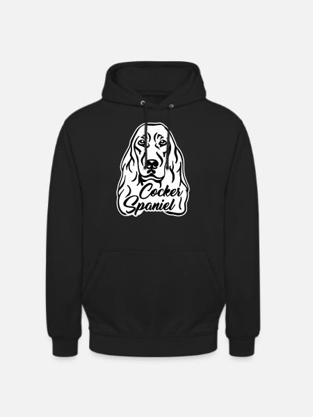 Cocker Spaniel - Unisex Hoodie - Schwarz