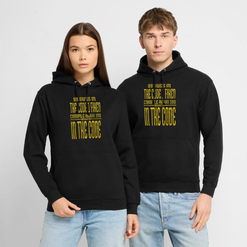 Programmation informatique développeur frontend présent Sweat-shirt à capuche unisexe