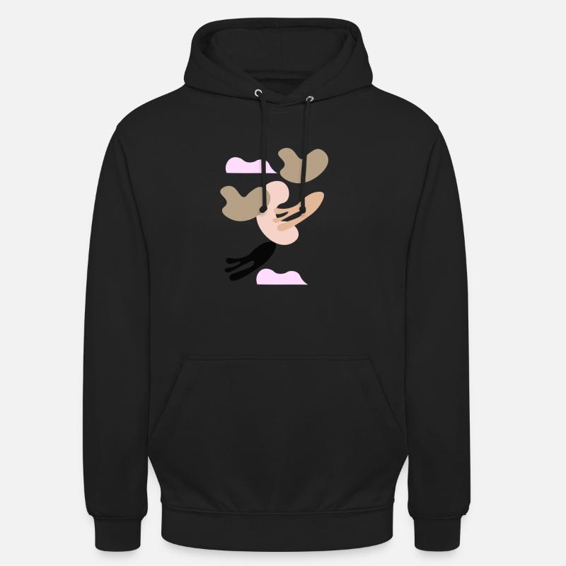 African Patchwork - Sweat-shirt à capuche unisexe - noir