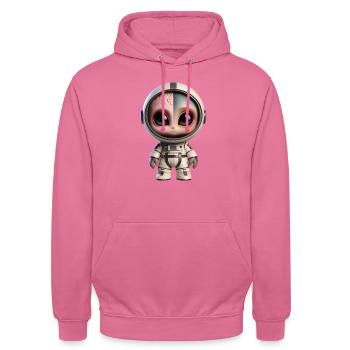 Obi Sol.Kenobi - Unisex Hoodie - Pink - Vorne - Alina (178cm) & Michal (187cm)