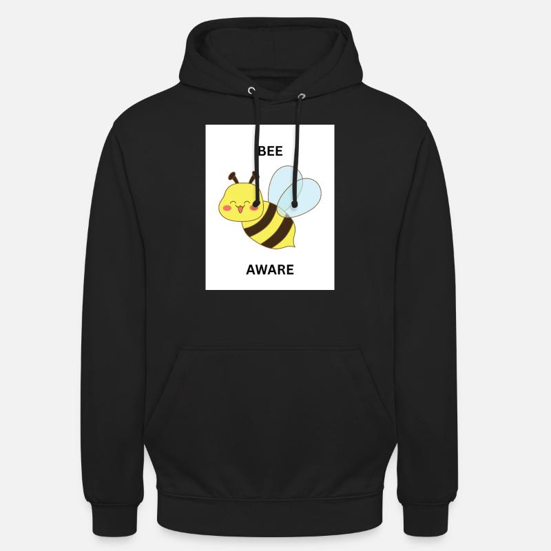 BEE - Unisex Hoodie - Schwarz