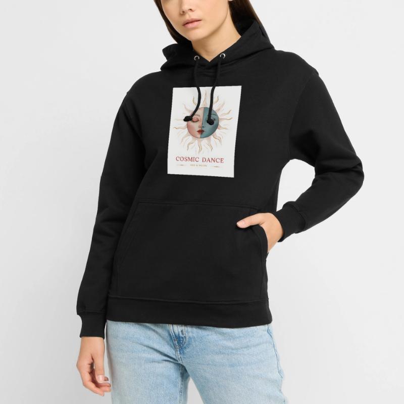 Cosmic Dance Spirituell Geschenk Unisex Hoodie