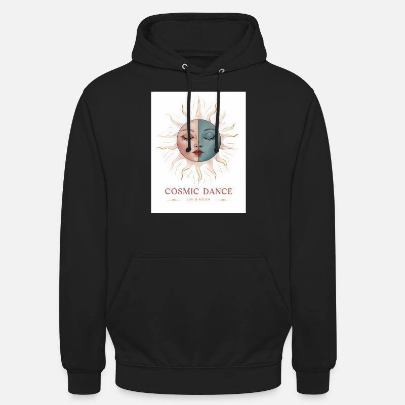 Danse Cosmique Don Spirituel - Sweat-shirt à capuche unisexe - noir
