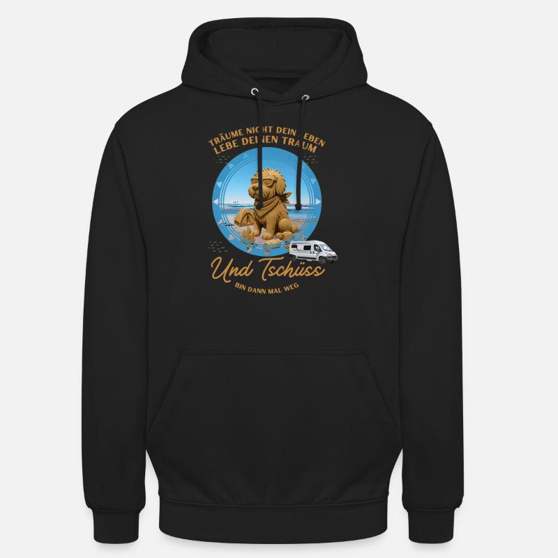 Und Tschüss - Unisex Hoodie - Schwarz