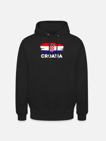 Croatia - Unisex Hoodie - black