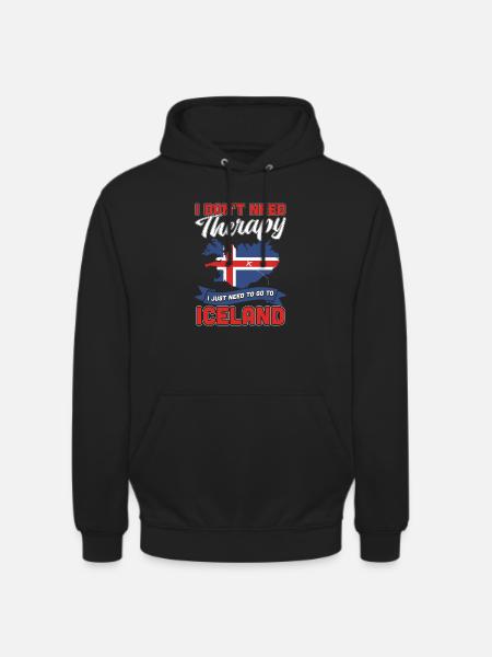 Iceland - Unisex Hoodie - black