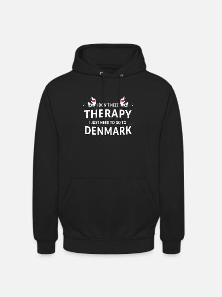 Denmark - Unisex Hoodie - black