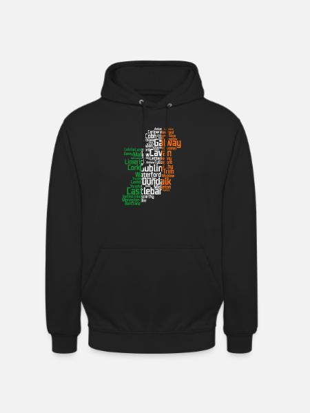 Ireland - Unisex Hoodie - black