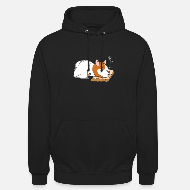 Cochon d'Inde - Sweat-shirt à capuche unisexe - noir
